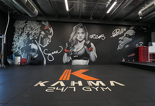 Gym Mural